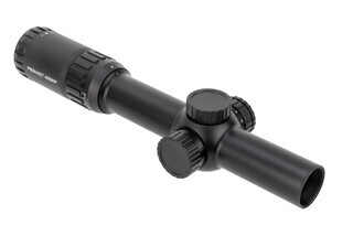 This Primary Arms SLx 1-6 FFP rifle scope features a 24mm objective.